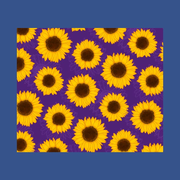 WILD FLOWERS Sunflower by rorabeenie