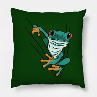 Happy Frog Pillow