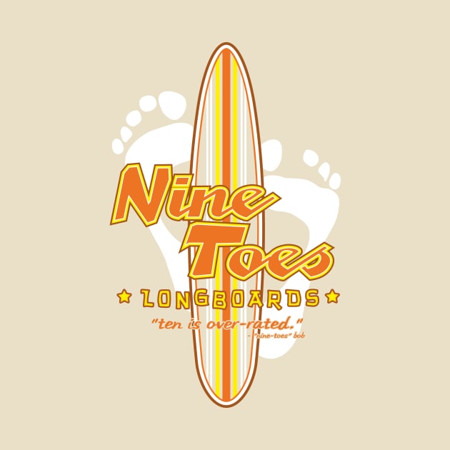Nine Toes Longboards by MonkeyBoyProd