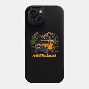 Land Cruiser Adventure Seeker - Orange Phone Case