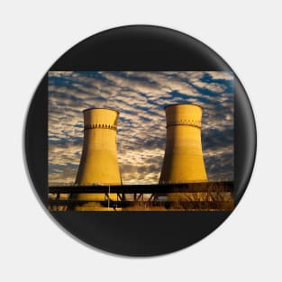 Tinsley Viaduct Cooling Towers Pin