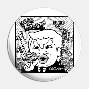 Fidget Spinning Trump Pin