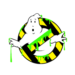 Ghostbusters Hazard Logo SLIMED!! T-Shirt