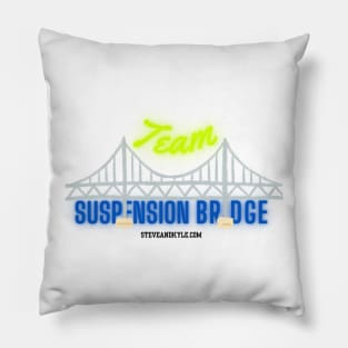 Team Suspension Bridge Pillow