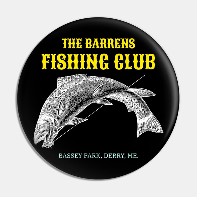 The Barrens Fishing Club Pin by MangoJonesLife