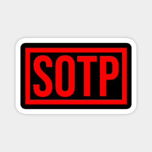 Stop Sign Parody Magnet