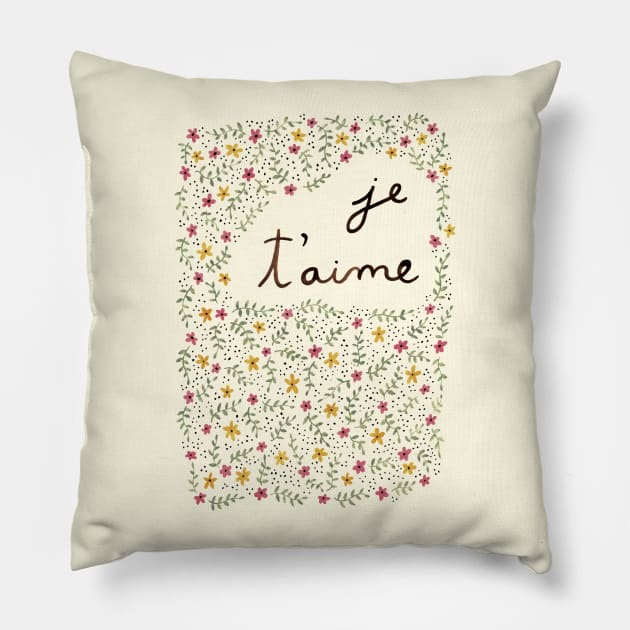 I love you Pillow by EpoqueGraphics