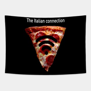 The true Italian connection: pizza Tapestry