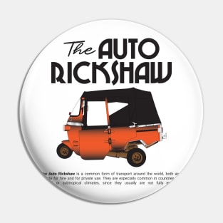 The Auto Rickshaw Pin