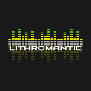 Music Equalizer Bars - Lithromantic T-Shirt