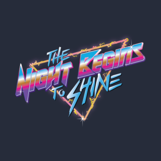 The Night Begins to Shine - Teen Titans Go - T-Shirt | TeePublic