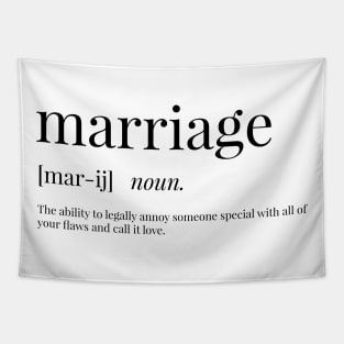 Marriage Definition Tapestry