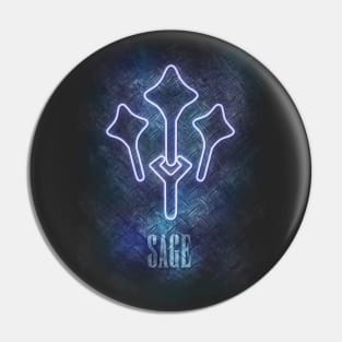 Sage Soul Crystal FFXIV Pin