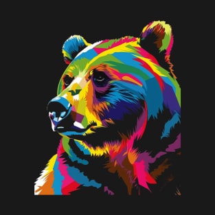 Grizzly Bear Fishing T-Shirt