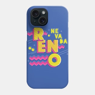 Retro 90s Reno, Nevada Phone Case