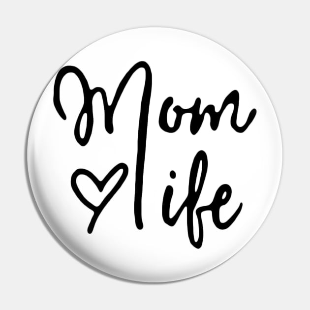 Mom Life Shirt Tired Mom Blessed Mama T-shirt Gift Pin by PremiumSoftThreads