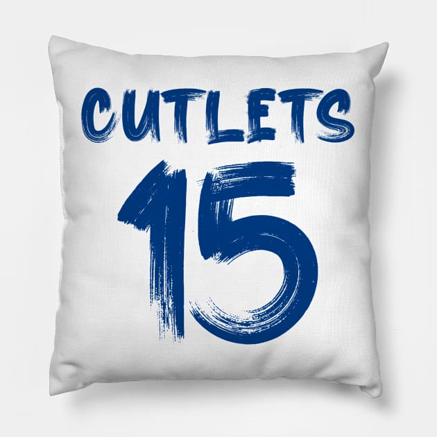 Tommy Cutlets Devito 15 Pillow by Oyeplot
