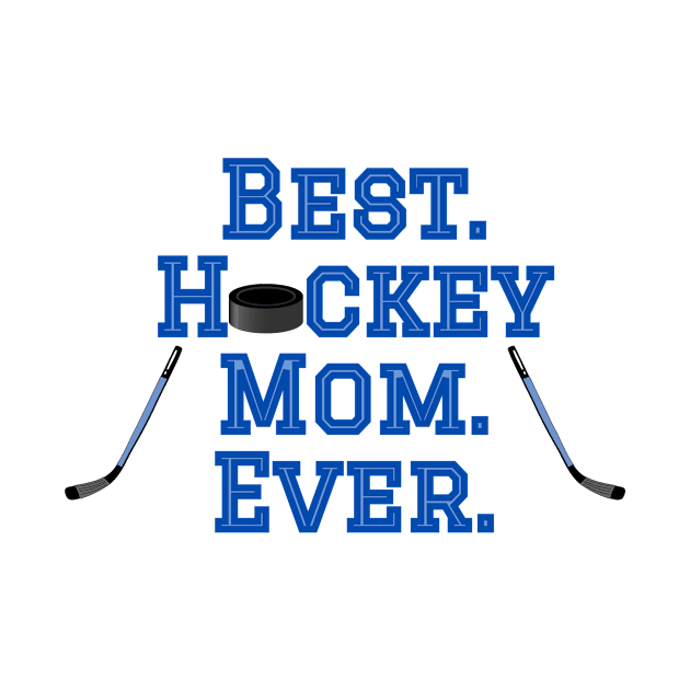 Best Hockey Mom by College Mascot Designs