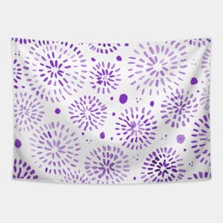 Abstract watercolor sparkles – ultra Violet Tapestry