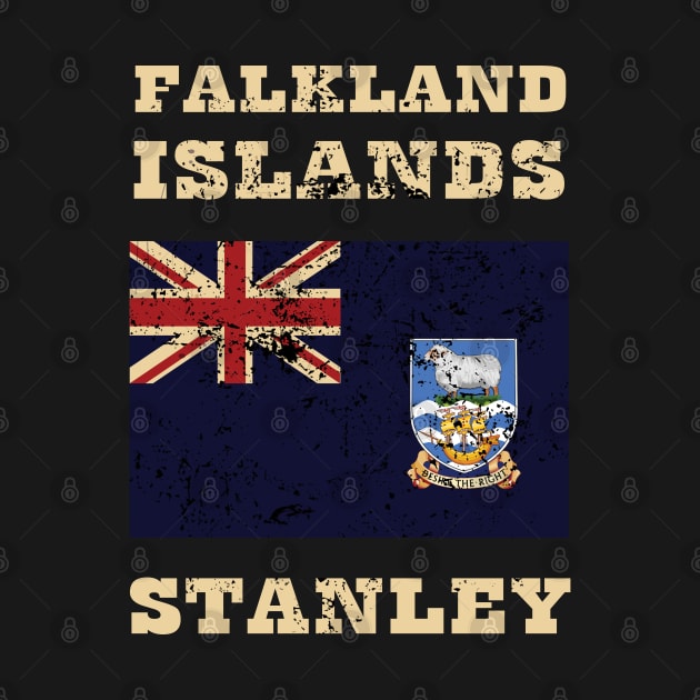 Flag of Falkland Islands by KewaleeTee