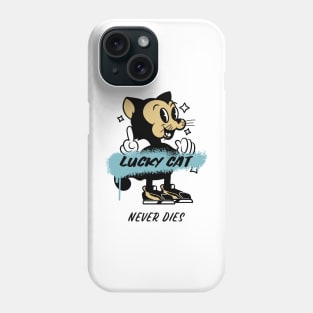 Lucky Cat Never Dies Phone Case