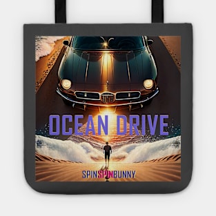 SpinSpinBunny Single 'Ocean Drive' Artwork Tote