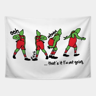 Grinch That's It I'm Not Going , Red Tapestry