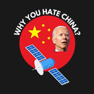 Chinese Spy Balloon Funny Joe Biden T-Shirt