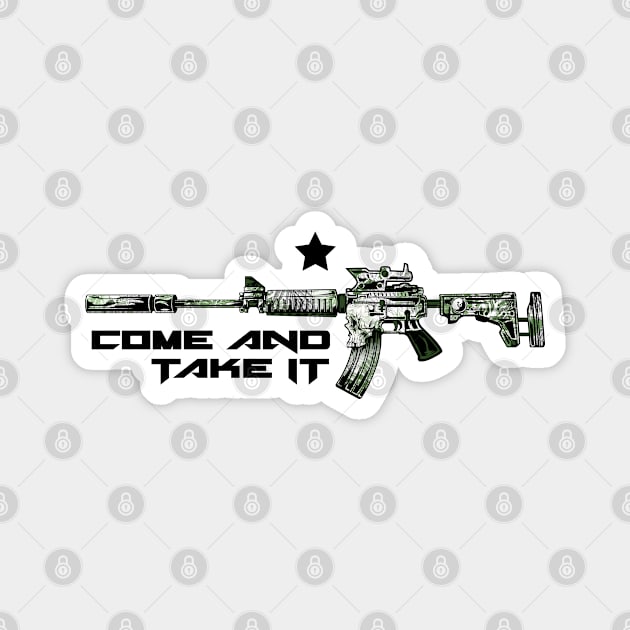 Come and Take It - Jungle II Magnet by LiberTeeShirts