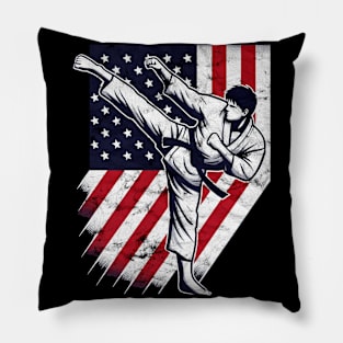 USA Karate Kick Pillow