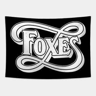 Foxes as worn by kurt cobain Tapestry