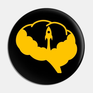 Creative brain Pin