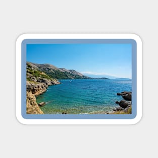 Coast Near Stara Baska, Krk, Croatia Magnet