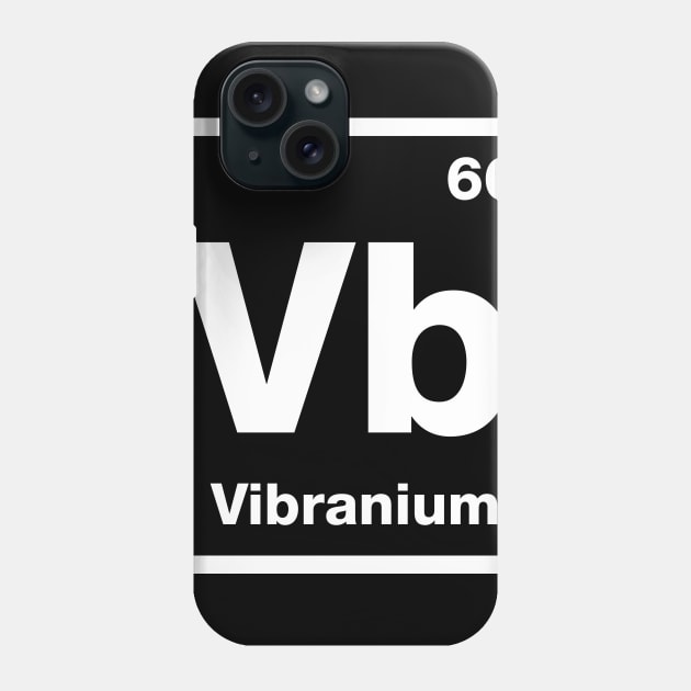 Vibranium Phone Case by MindsparkCreative