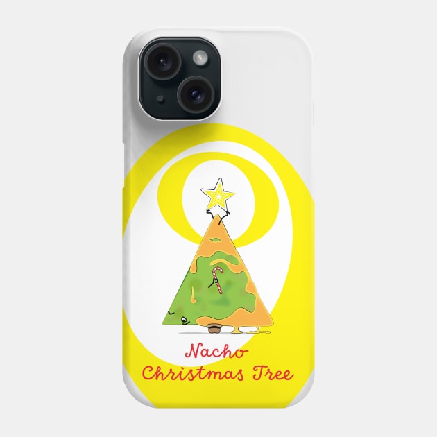 Nacho Christmas Tree Phone Case by Sanford Studio