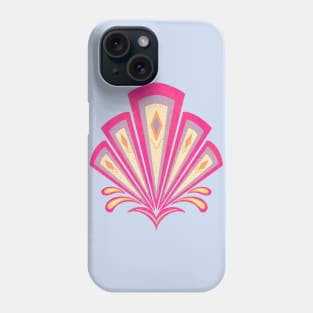 Pink Art Deco motif Phone Case