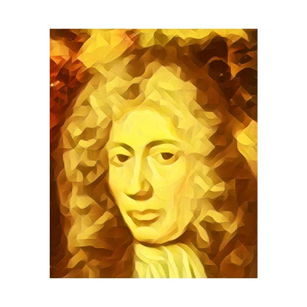 Robert Boyle Golden Portrait | Robert Boyle Artwork 7 by JustLit