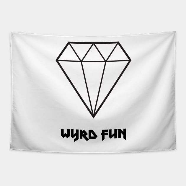 Wyrd Diamond Tapestry by wyrdfun