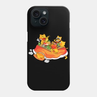 Cat feast Phone Case