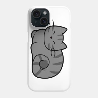 Grey Striped Cat Phone Case