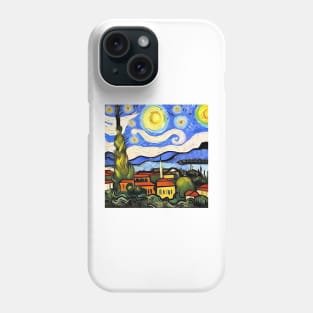 Somewhere in Italy - Van Gogh Style Phone Case