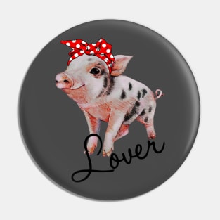 Pig Bandana Lovers. Pin