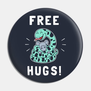 Free Hugs Pin