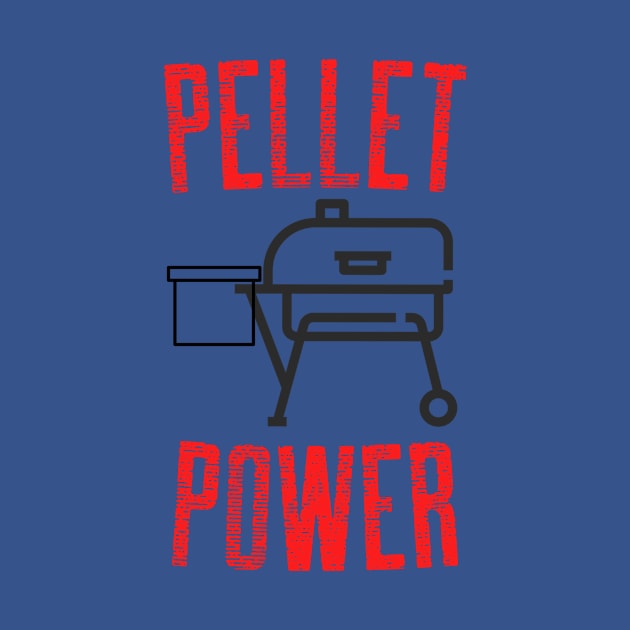 Pellet Power Design Red Black by Preston James Designs