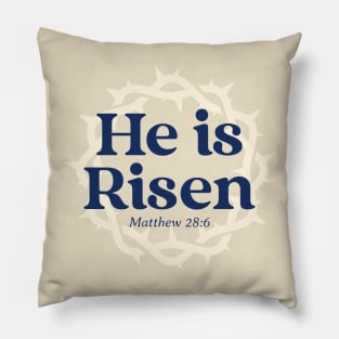 he is risen Pillow