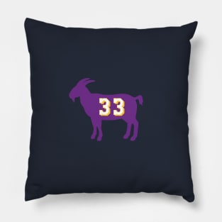 Kareem Abdul Jabbar Los Angeles Goat Qiangy Pillow