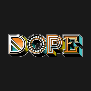 “typo-GRAPHIC-all” Dope T-Shirt