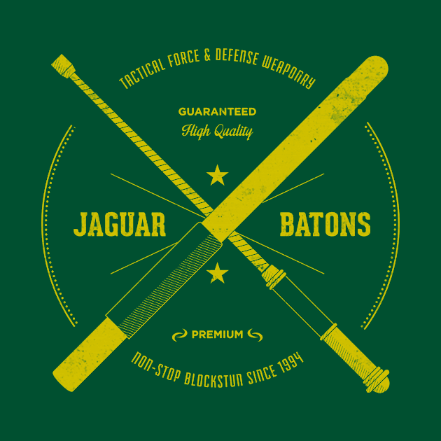 Tactical Jaguar Batons by mrbrownie