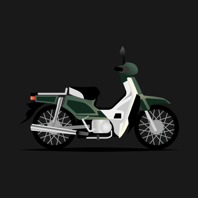 Honda Super Cub by kawaii_shop