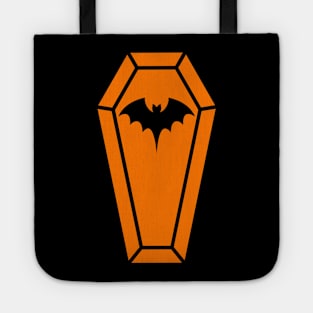 Cute Coffin in Orange Tote